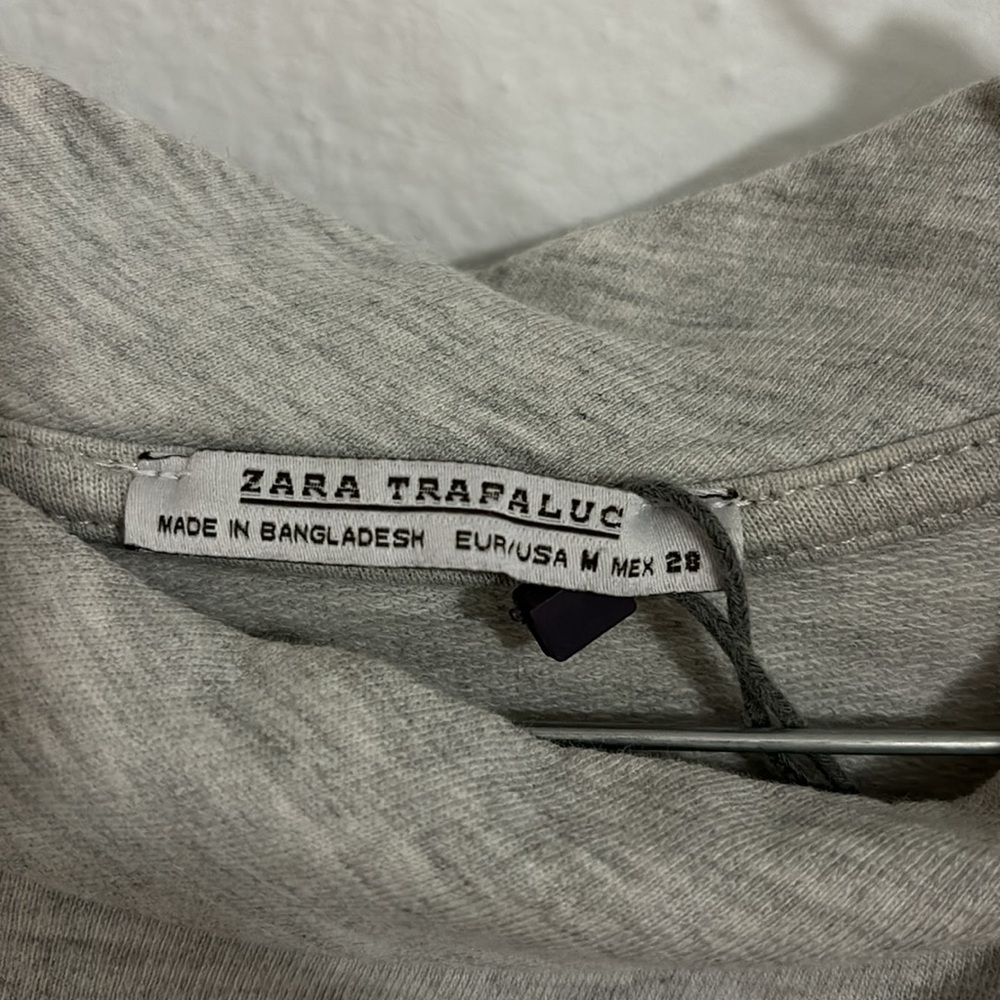 Zara gray tshirt - Picture 2 of 3